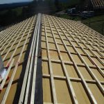 Pfettendachstuhl mit Holzweichfaserunterdeckplatten